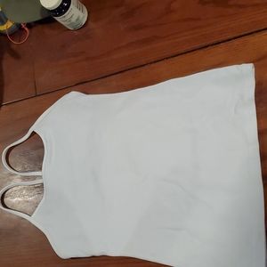 Lululemon sz 6 white tank